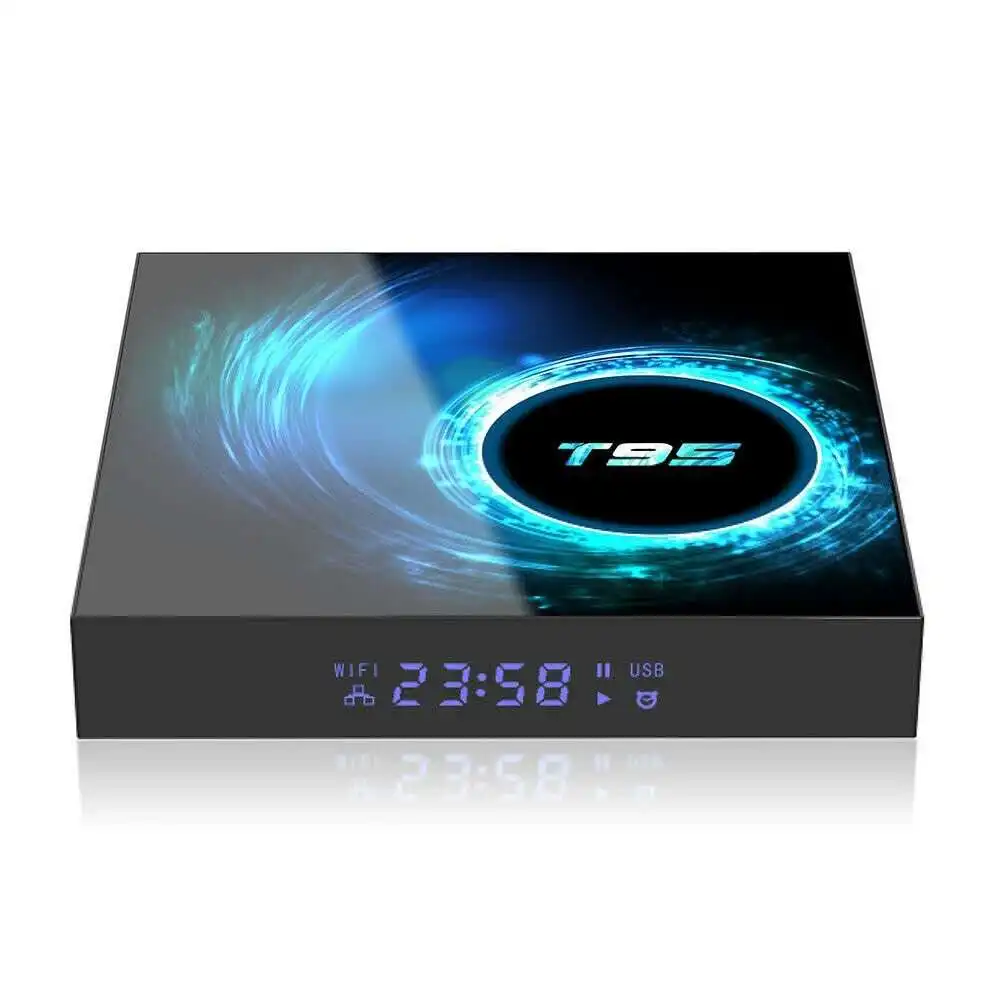  ТВ-приставка Travor T95 6K HD smart android 10 0 четырехъядерный wifi 4 Гб + 16/32/64 ГБ