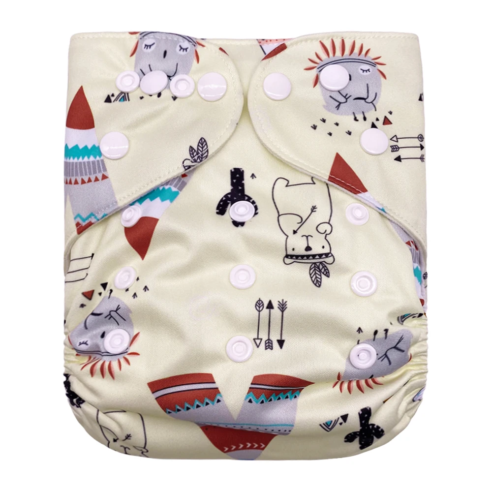 Goodbum P series regular diapers washable and adjustable cloth diapers