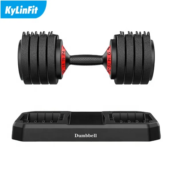  Портативные металлические регулируемые гантели Kylinfit гимнастический тренажер для тренировок 20 кг 24 32 на