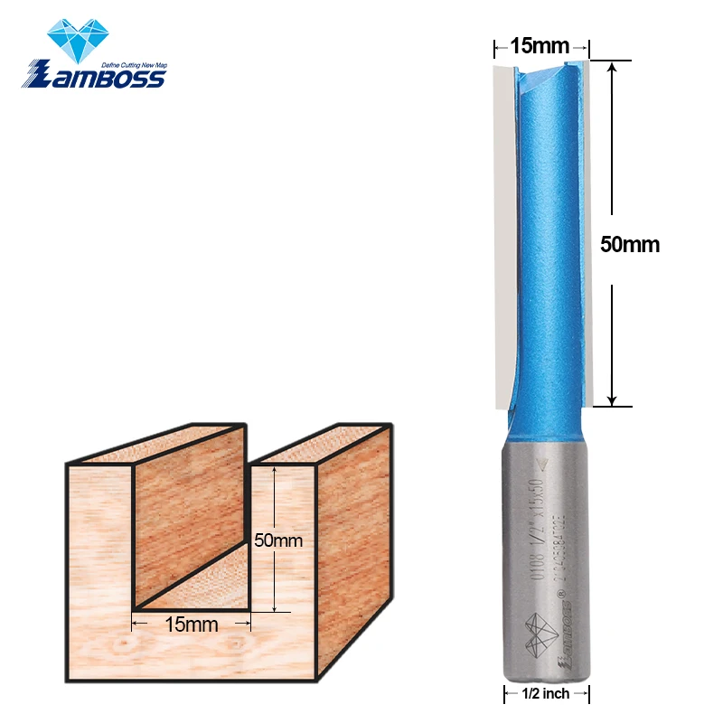 Lamboss Long Blade Straight Bit New Design Wholesale Woodworking Tools Tip Aluminum Milling Cutter