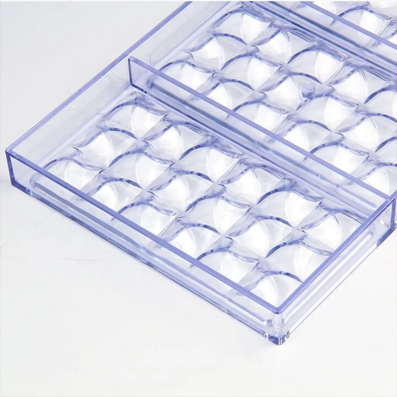 18 Cavity Wholesale Food Grade Homemade 3D Candy Custom Polycarbonate Chocolate Mold