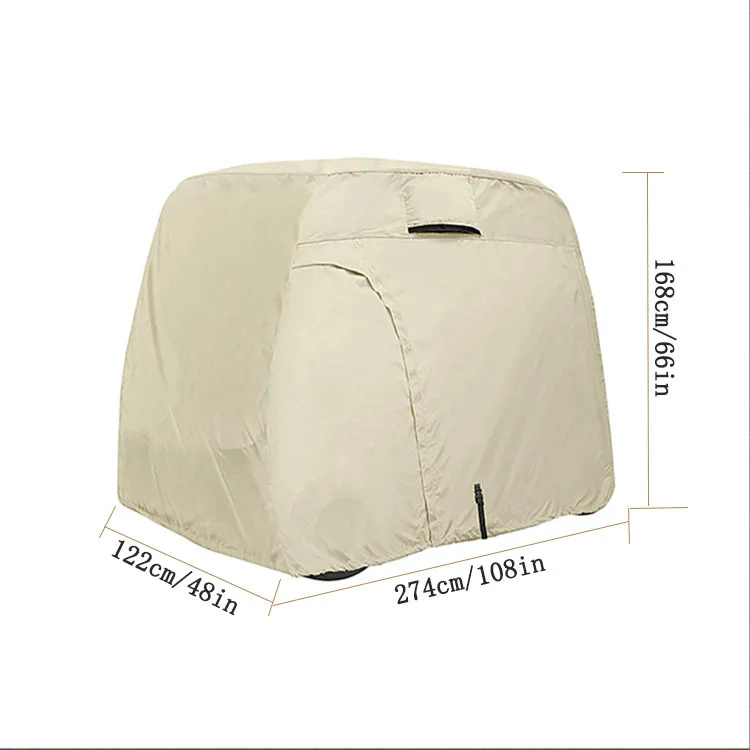 Factory Wholesale Sun Protection Golf Car Cover Waterproof Car Body Cover
