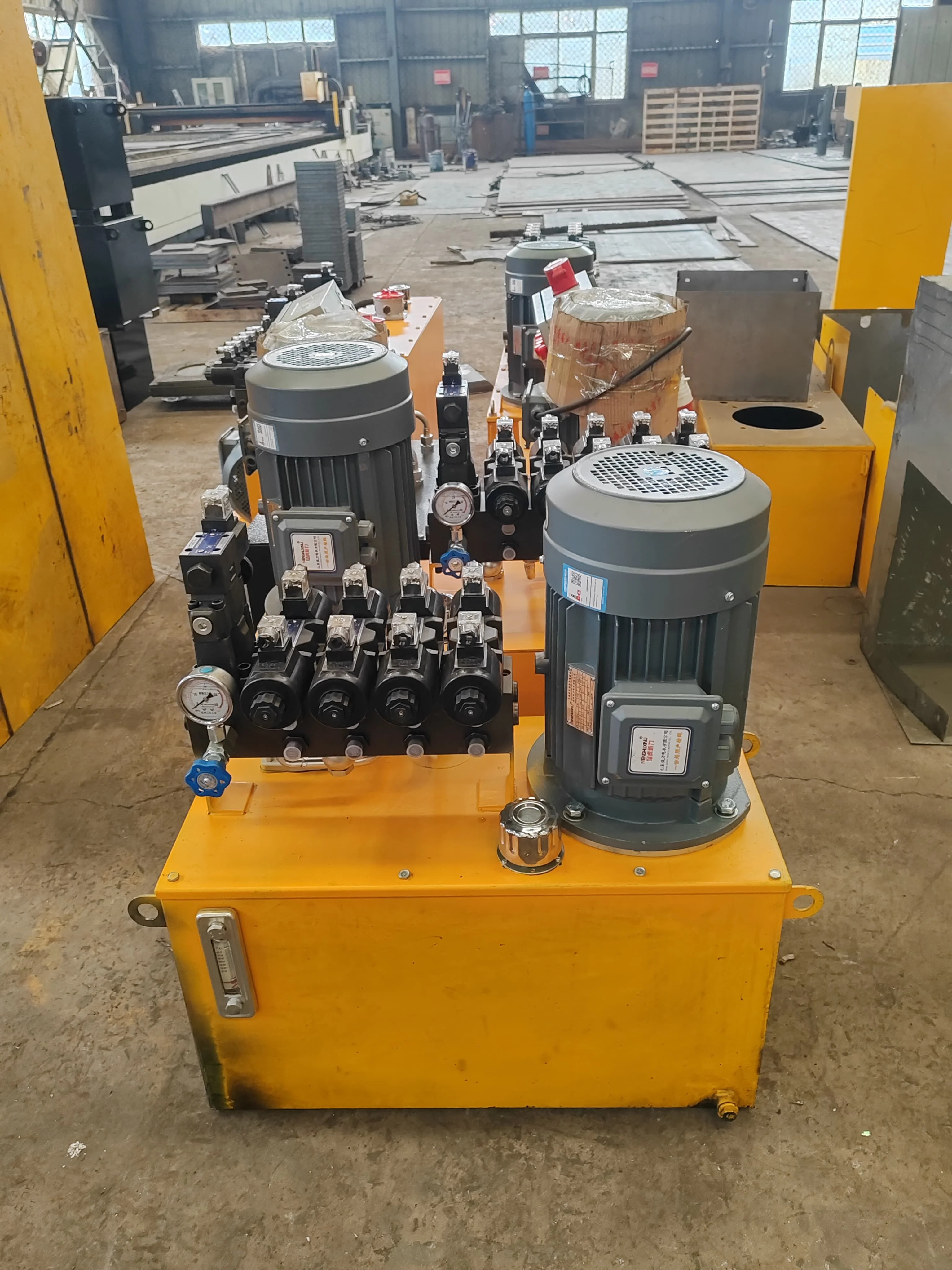 Hydraulic Control System Motor Power 1.1kw Hydraulic Pump Unit Type Hydraulic Power Pack Station