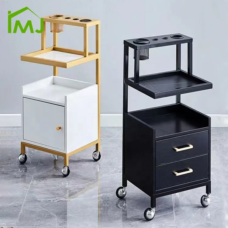 Barber Shop Furniture Beauty Salon storage tools cart Hairdresser spa Trolley