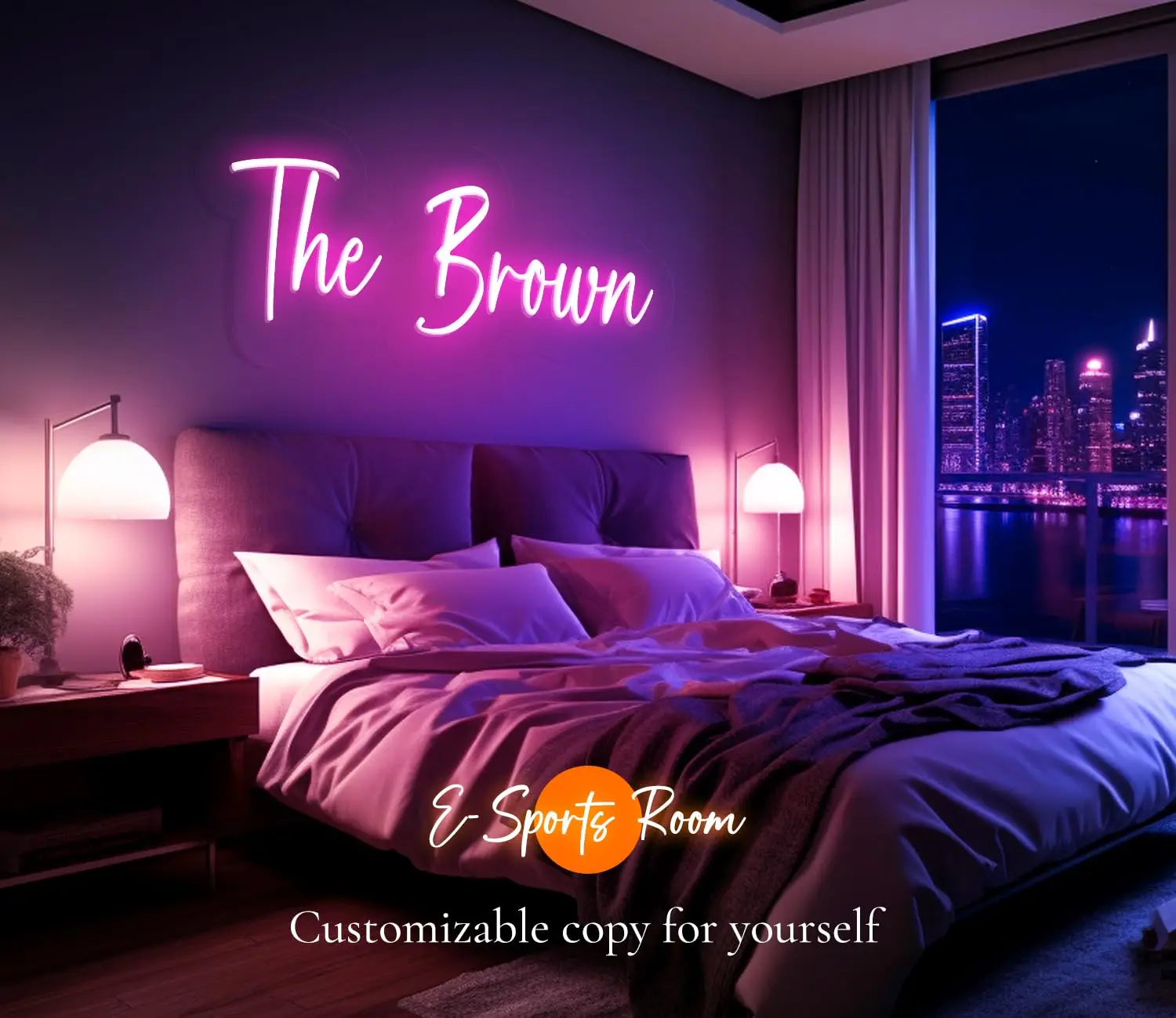 Custom Neon Signs for Wall Decor Birthday Party LED Light Personalized Neon for Young People Decoration Room Party Bedroom