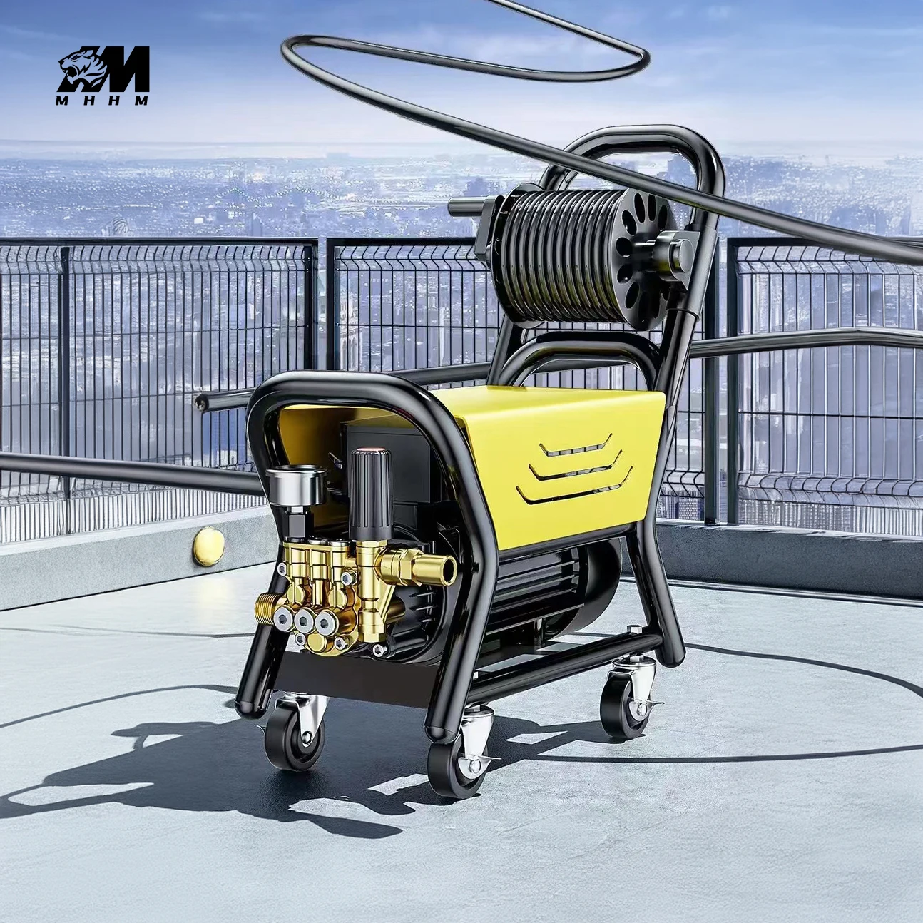 Supercharged Power Malaysia Automatic Machine For Car Trade Pressure Car Washer