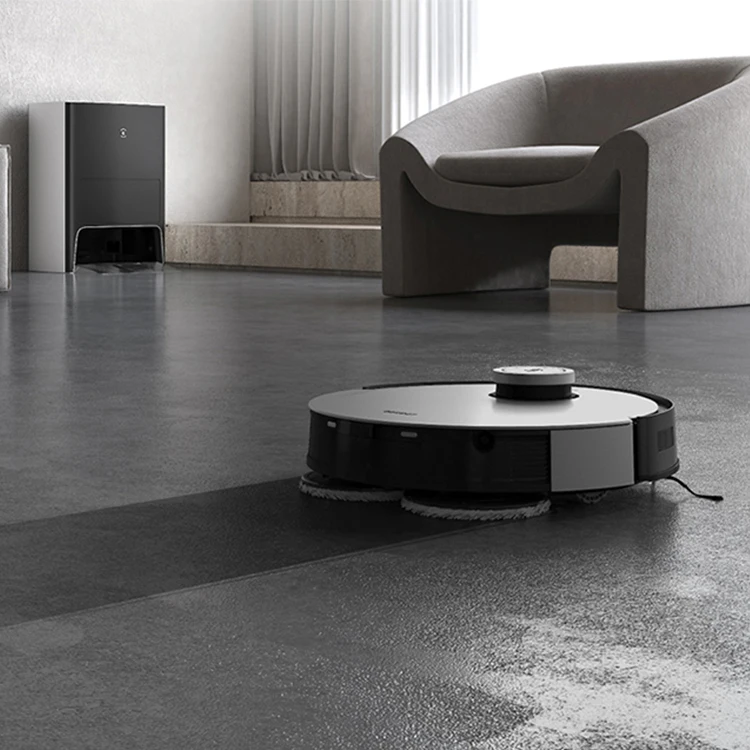 ECOVACS DEEBOT Best Cheap X1 OMNI 5000Pa Suction Intelligent Automatic Cleaning Mopping Wet and Dry Smart Robot Vacuum Cleaner