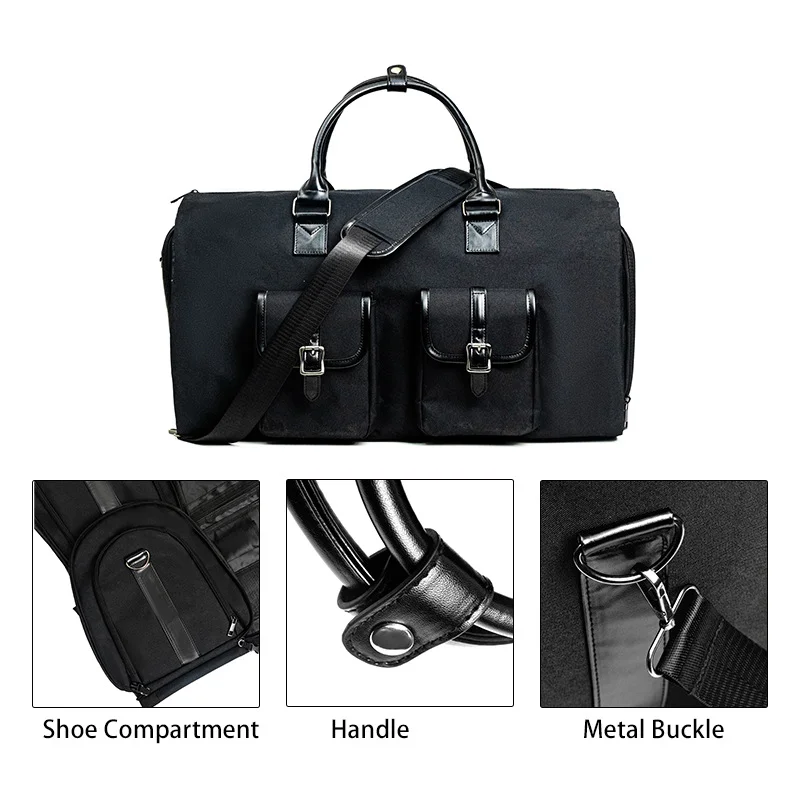 Low Moq New Portable Business Travel Organiser Bag Pu Men and Women Sports Tool Bag Short Distance Light Packaging bags