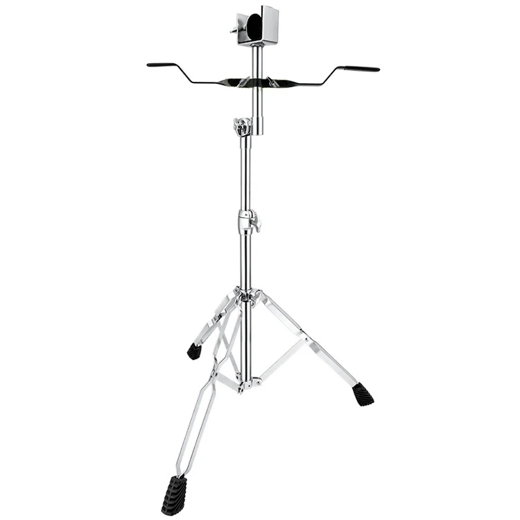 HUASHENG  Drum Rack Musical Instrument Accessories Electroplate Bongo Drum Stand for Sale