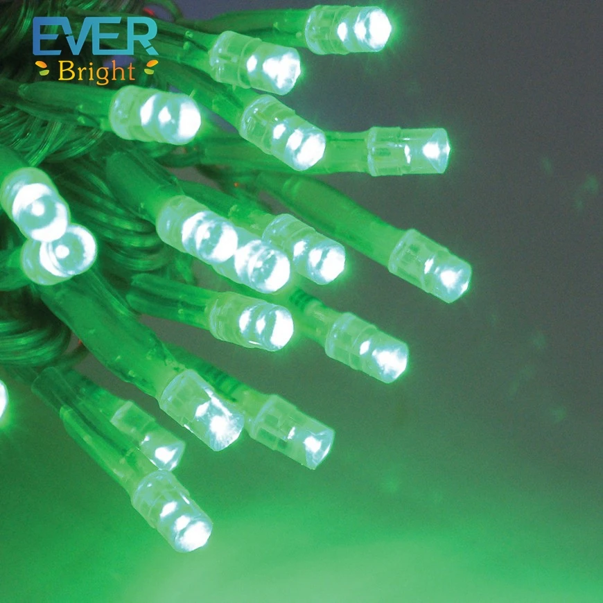 Wholesale custom  Christmas string lightings led garland light chain outdoor