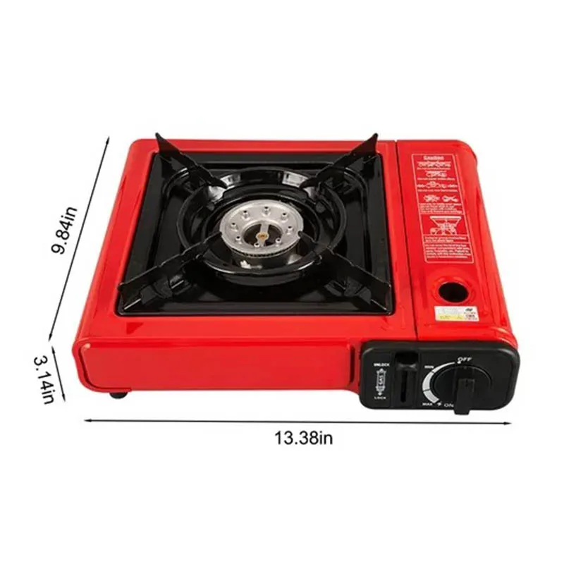 Portable Butane Gas Stove Single Burner Lightweight Outdoor Camping Kerosene Stove