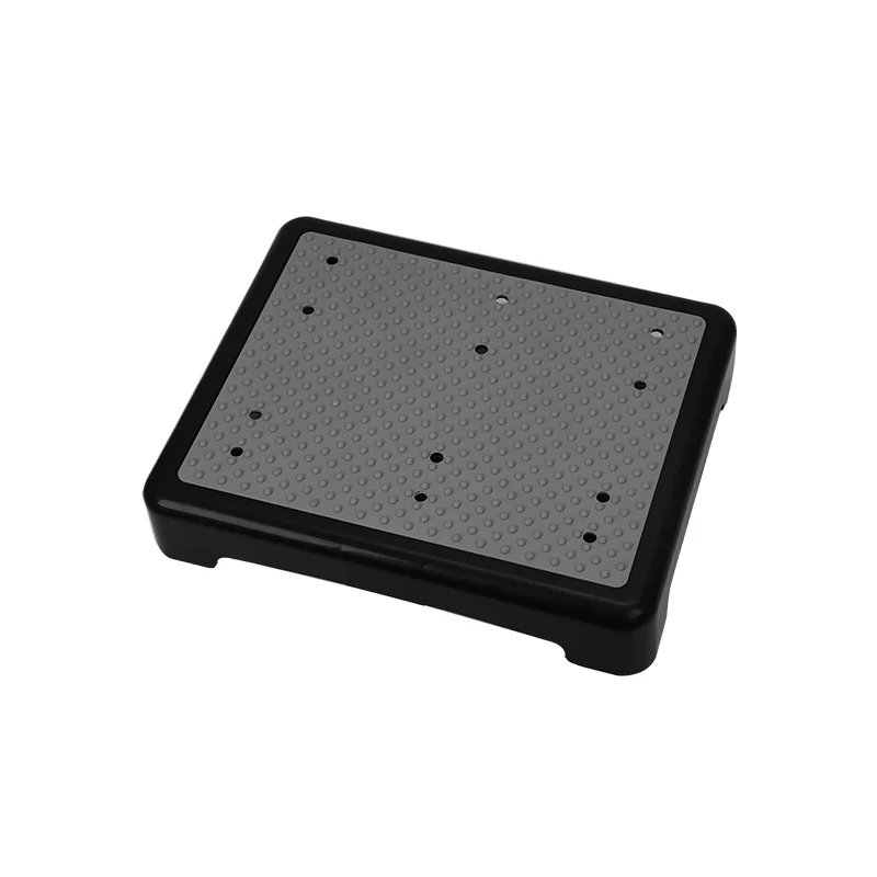 Bath step with anti-slip stepping surface