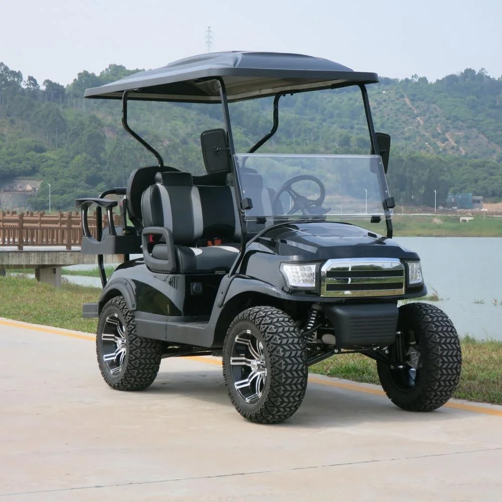 4 seats CE Approved electric utility vehicle on road street legal homologation golf car 48V 4KW AC Motor