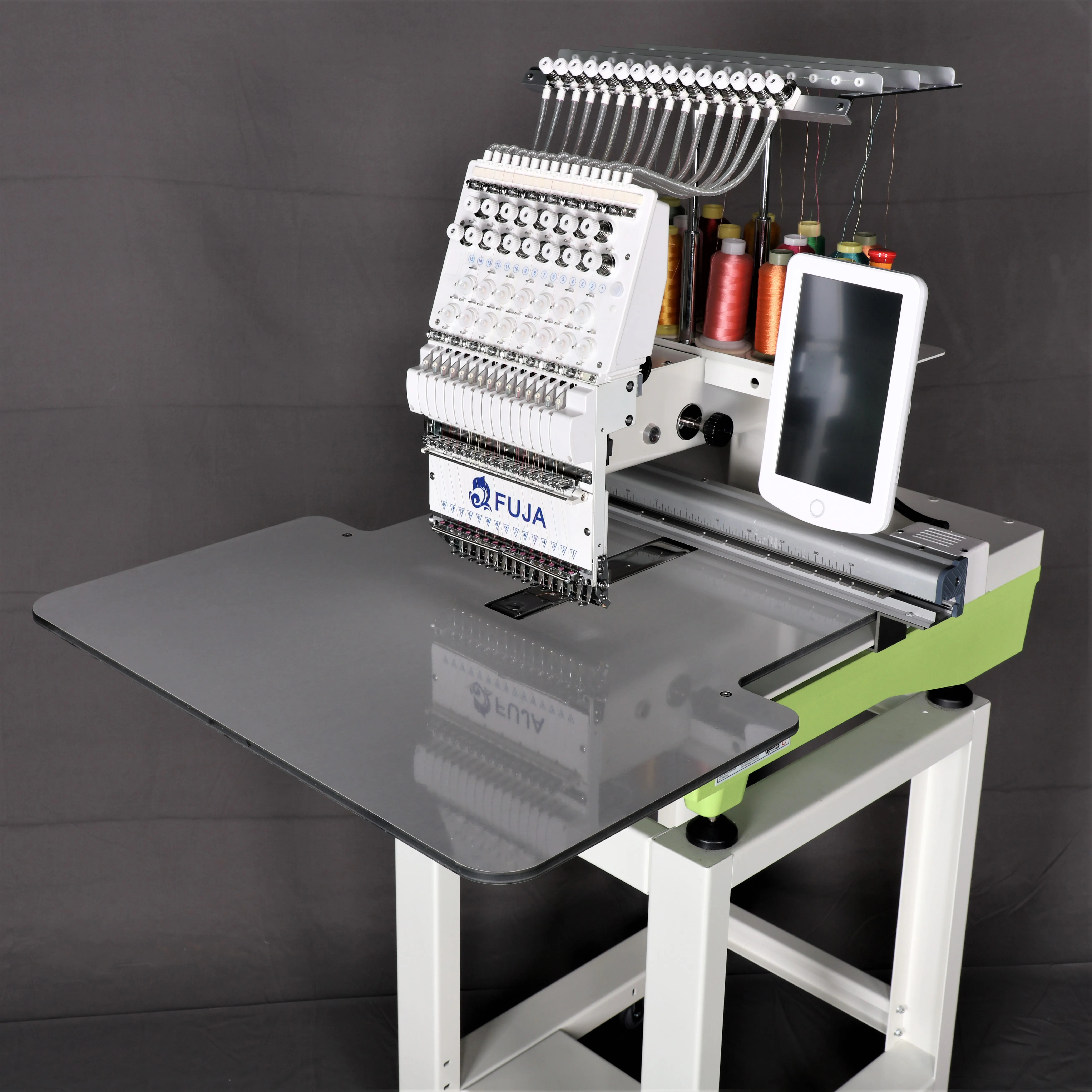 FUJA quality computerized chinese spare parts elucky embroidery machines with prices