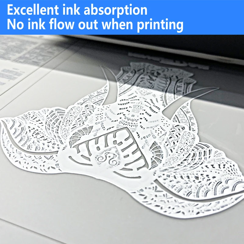 Hot peel 33cm dtf pet film roll dtf transfer paper film