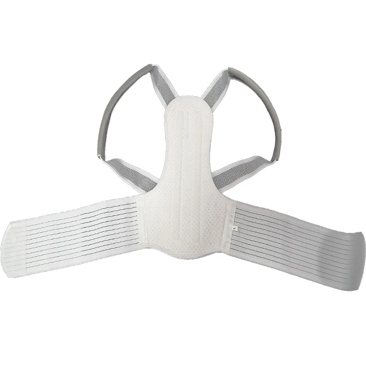 Topdive Comfortable Back Support Adjustable Breathable Back Posture Corrector for Men and Women