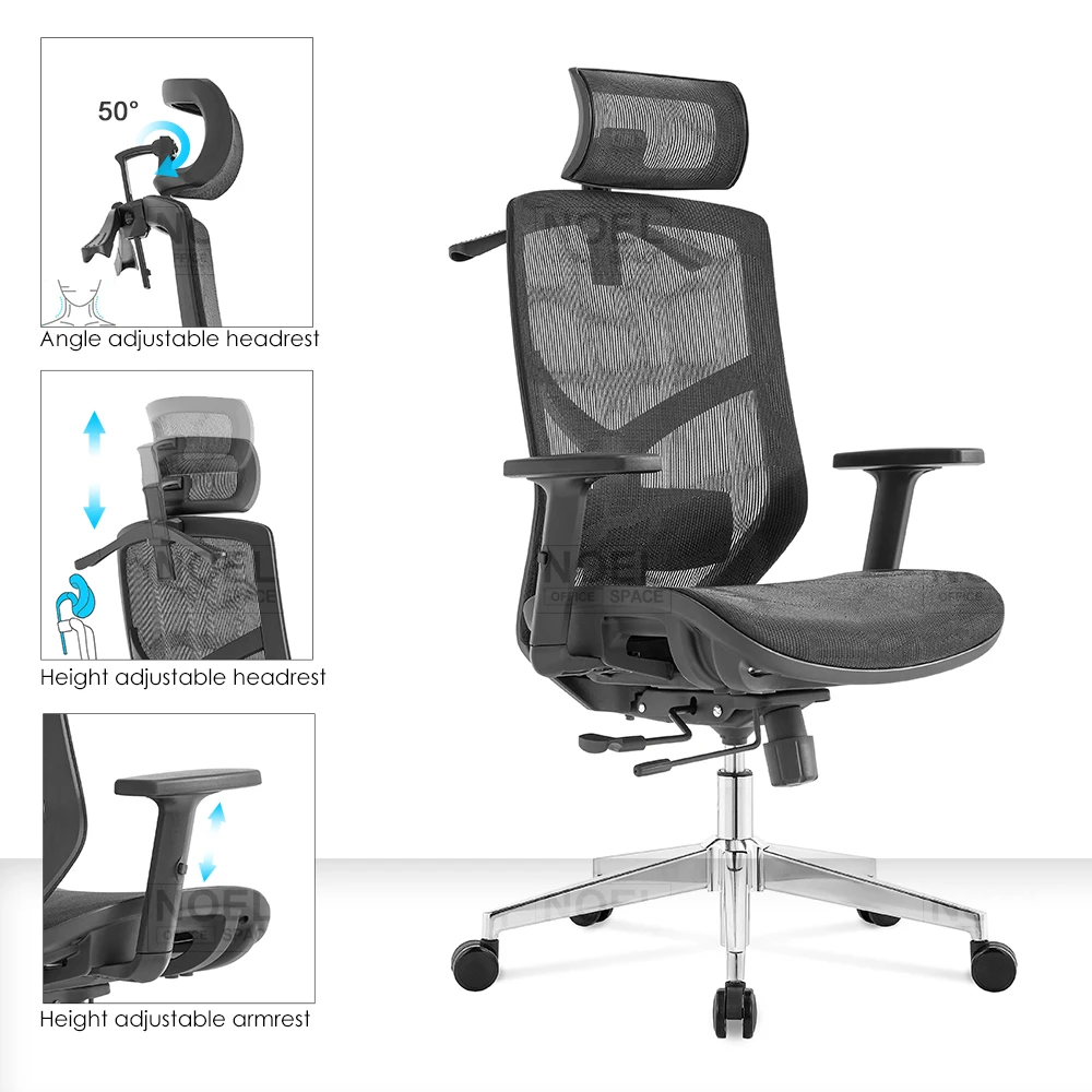 Полностью сетчатый офисный стул, компьютерное кресло, удобное эргономичное вращающееся Сетчатое кресло
