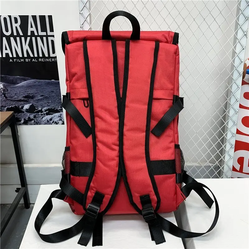 Large Capacity Trendy Cool Waterproof Sports Leisure Bag for Basketball Football Training Travel Backpack