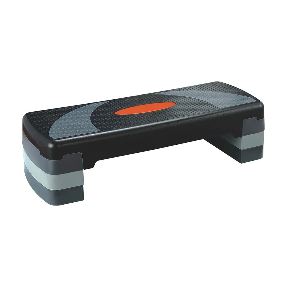 
Adjustable workout fitness aerobic exercise step deck , aerobic stepper board with risers 