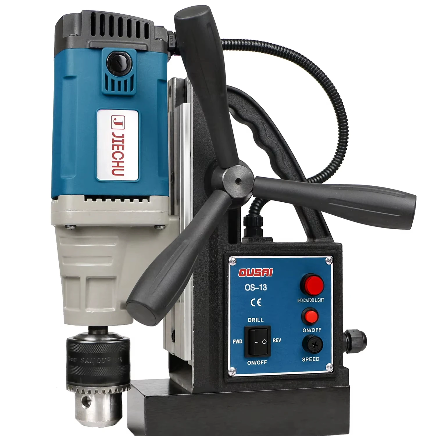 magnetic drilling machine with industrial portable strong magnet swivel base small/mini chinese hand/stand drill press