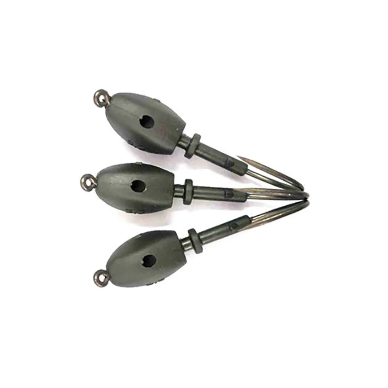 Eco-Friendly Tungsten Wacky Jig Head Hook Silicone Skirt Lure Non-toxic & Lead-Free Fishing Tackle for Bass Walleye Trout