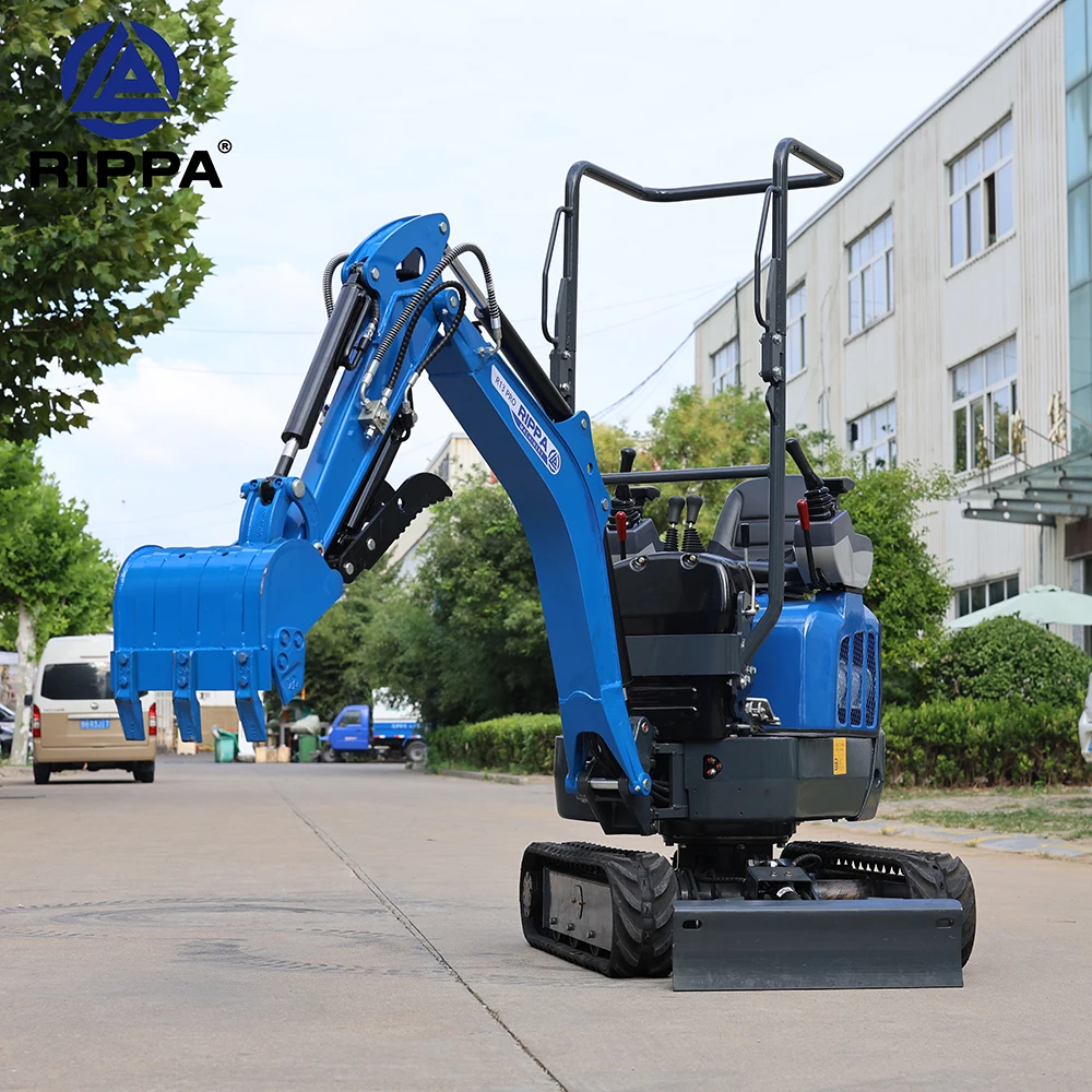 Wholesale 1.3 Ton Mini Excavator from China New Crawler Excavators with Engine Motor Pump & Gear Small Digger Mini Bagger Sale