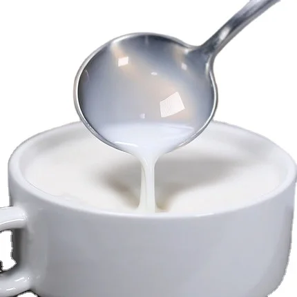 Молочный чай, приготовленный концентратом крема