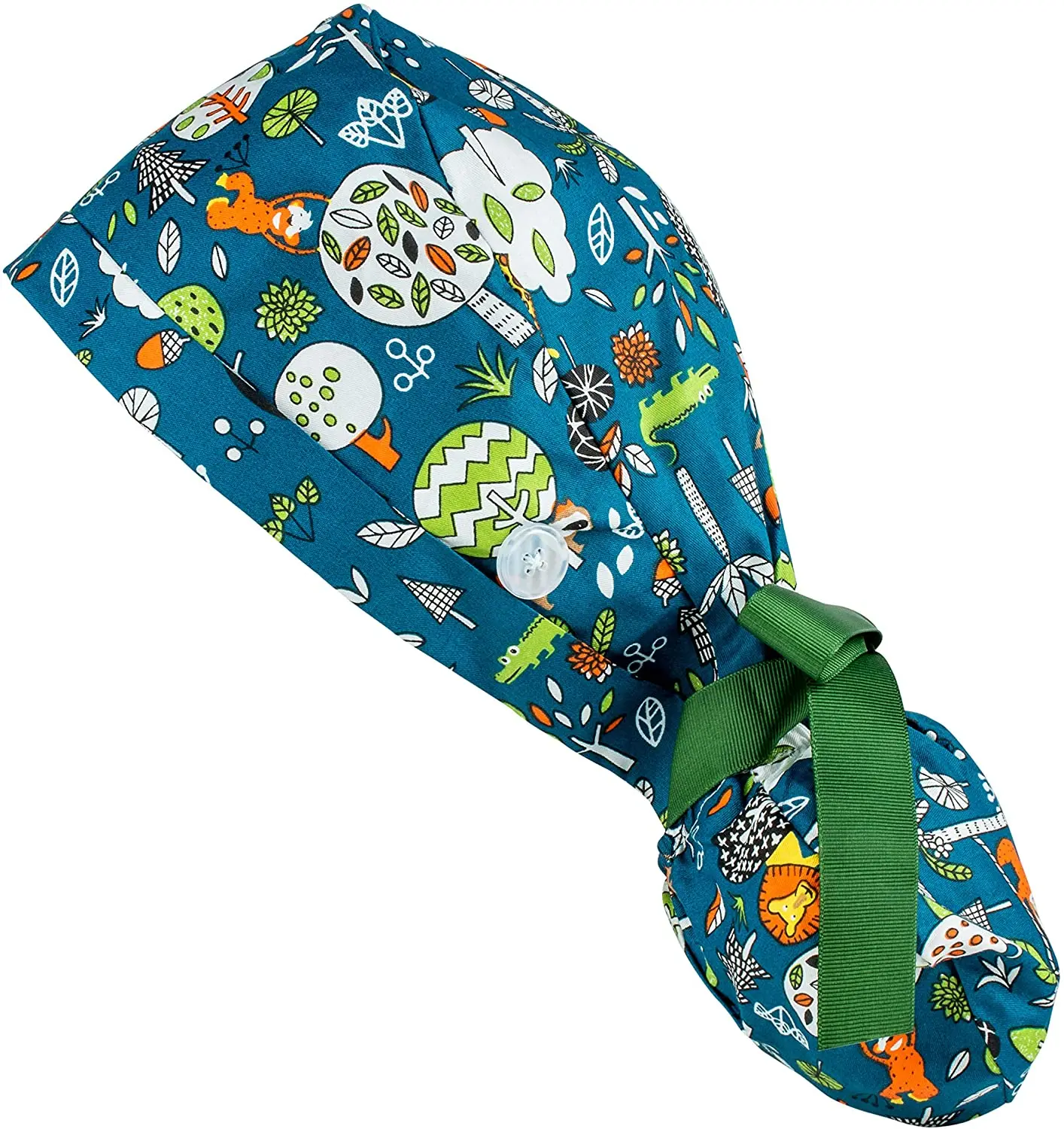 Head Clip Color Surgical Hats plain white Doctors Hair Medical Nurse Operating Room Caps