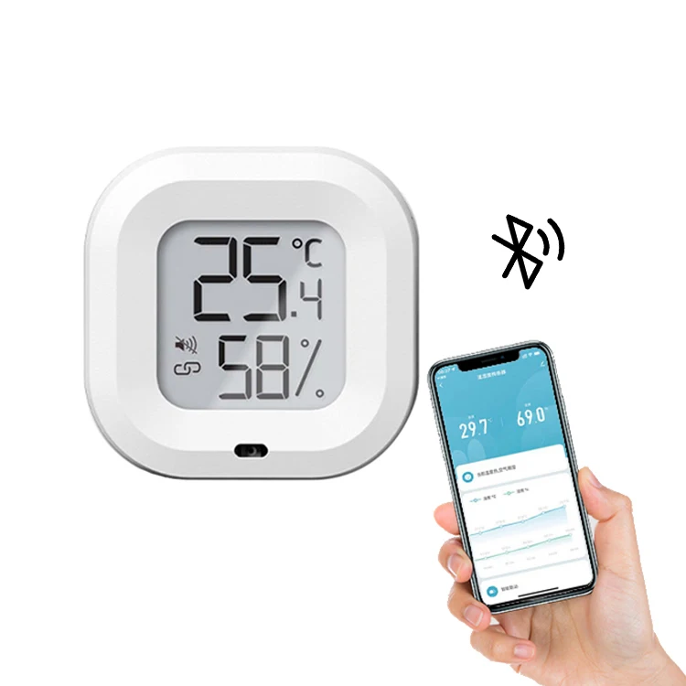 2023 New High Technology Product Household Portable Smart Room Mini 2 In 1 Digital  Temperature   Humidity Sensor