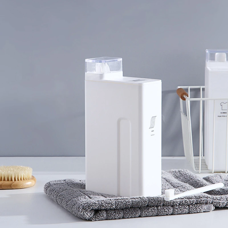 1L Large Capacity Laundry Detergent Clothes Softener Empty Bathroom Shampoo Shower Gel Replenishment Replacement Bottle