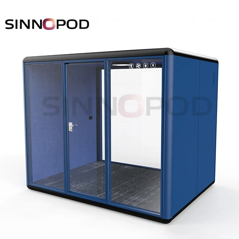 Fast delivery Portable Acoustic Office Phone Booth Sound Proof Pod Acoustic Soundproof Meeting Study Work Office Pod