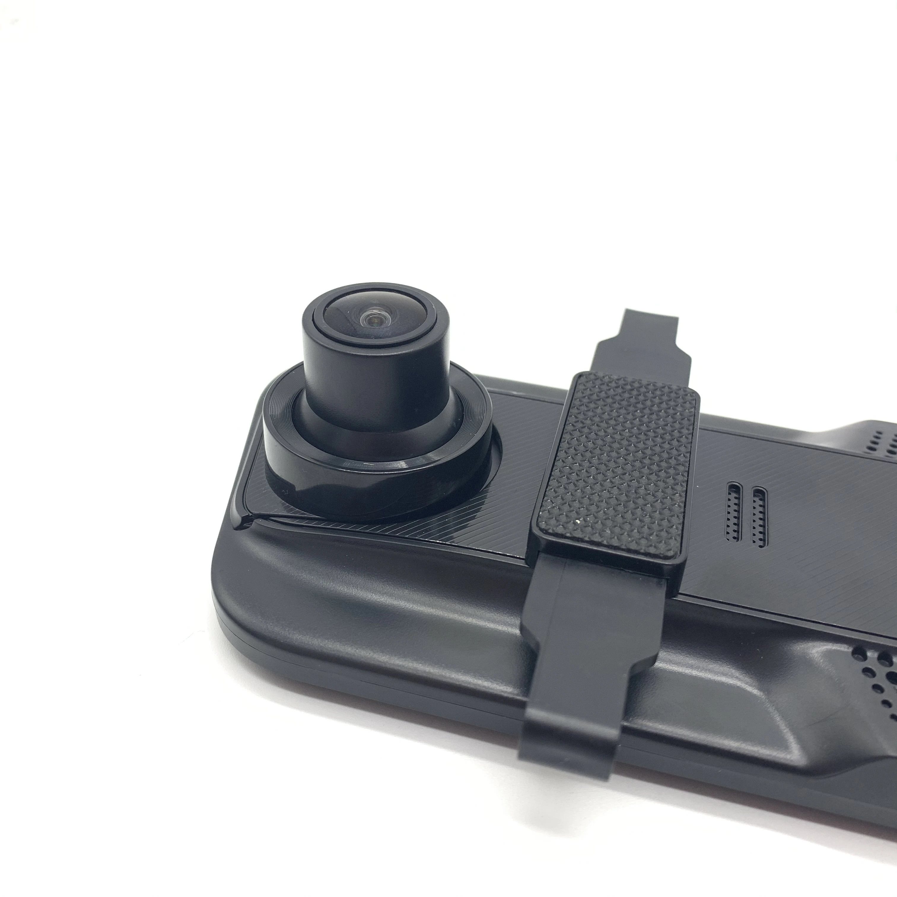 9.66 Inch Full Touch Screen 1080P Car DVR Dash Camera Dual Lens Rearview Mirror With 1080P Rear Camera