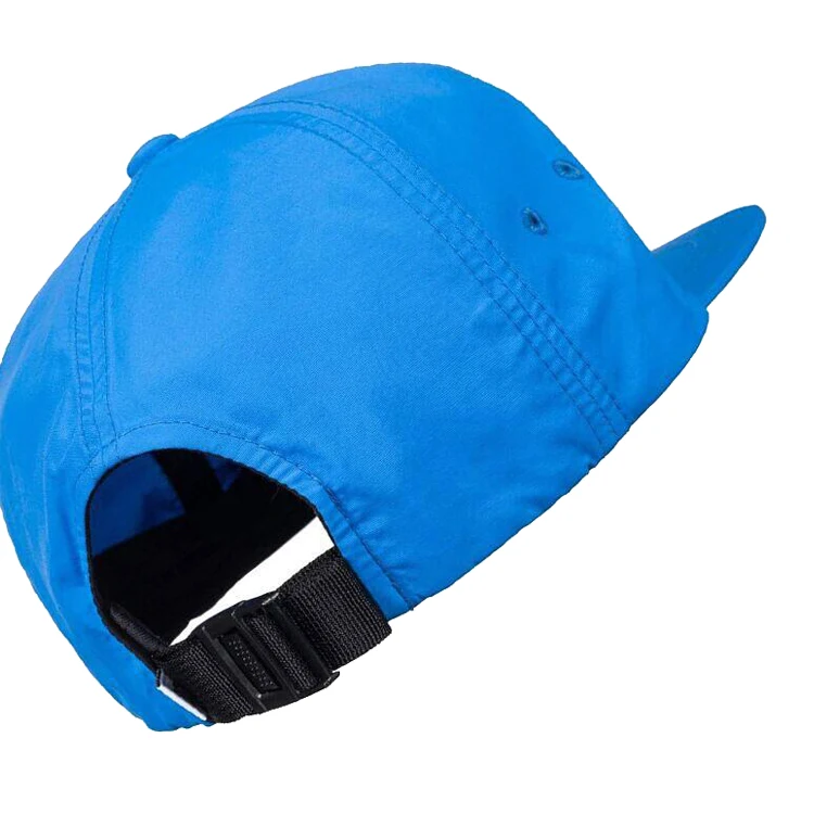 Manufacturer Dropship Embroidery Black Rope Golf Cap Men Custom 5 Panel Unstructured Performance Waterproof  Nylon Snapback Hat