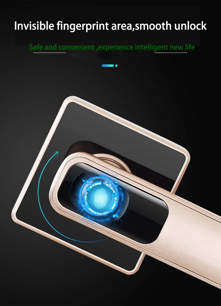 
Safety and convenient indoor bedroom door lock for house/villa/office/archives rooms 