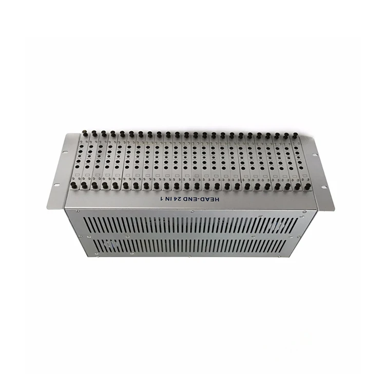 Professional Manufacturer 24 Channels Module   Modulator 16 Way Agile Modulator