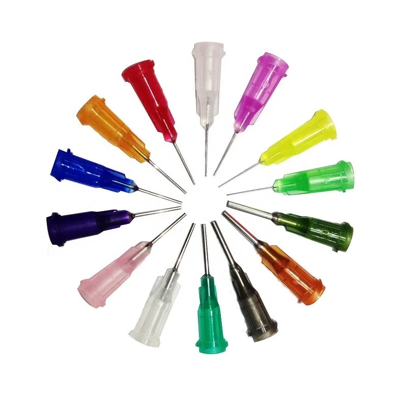 Solder paste dispensing syringe dispensing needles kinds sizes selling