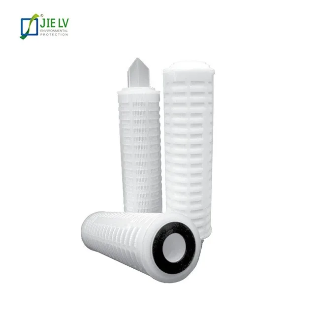 Nylon/PTFE/PVDF/ PES/PP pleated filter cartridges