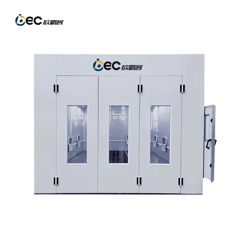 Whole sale China supplier automotive spray booth cabine de peinture painting bake cabin for car