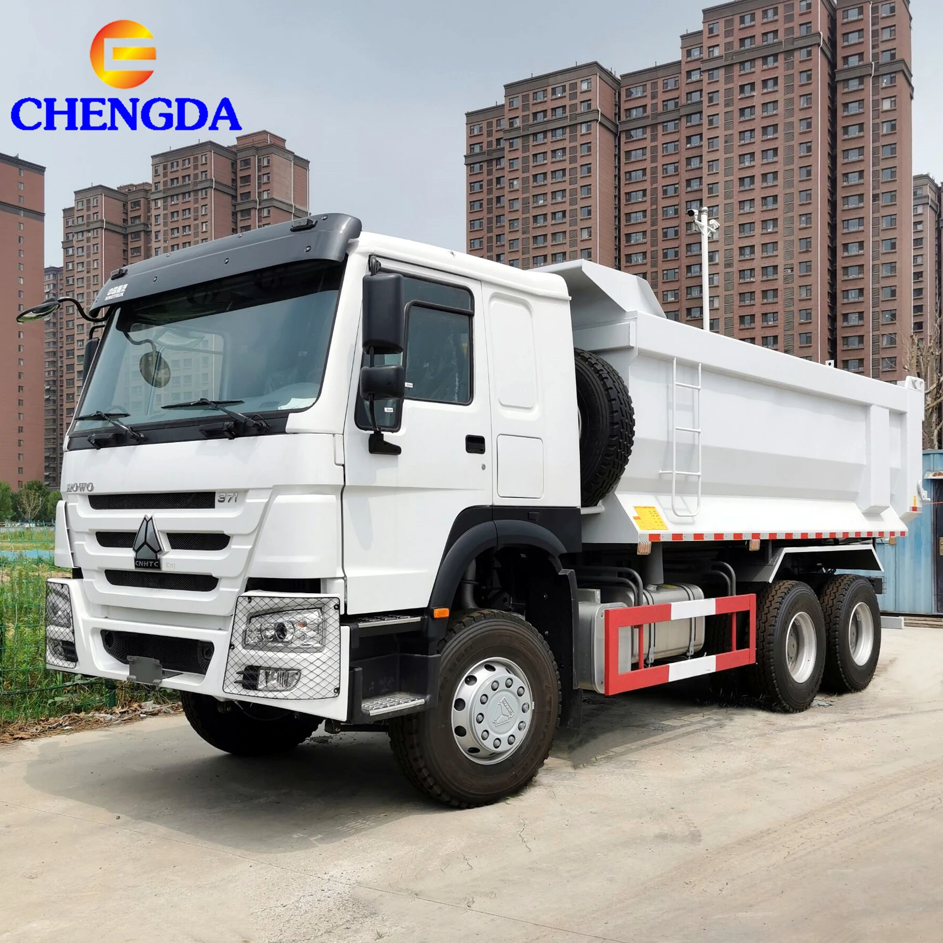 China Second Hand SINOTRUK Truck Heavy Duty Loading Construction Transportation Used Dump Tipper Truck