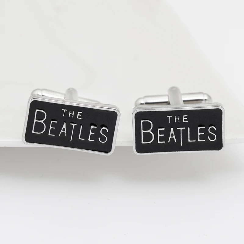 Wholesale Custom British Rock Band Logo French Shirt Cufflinks For Men Collar Accessory