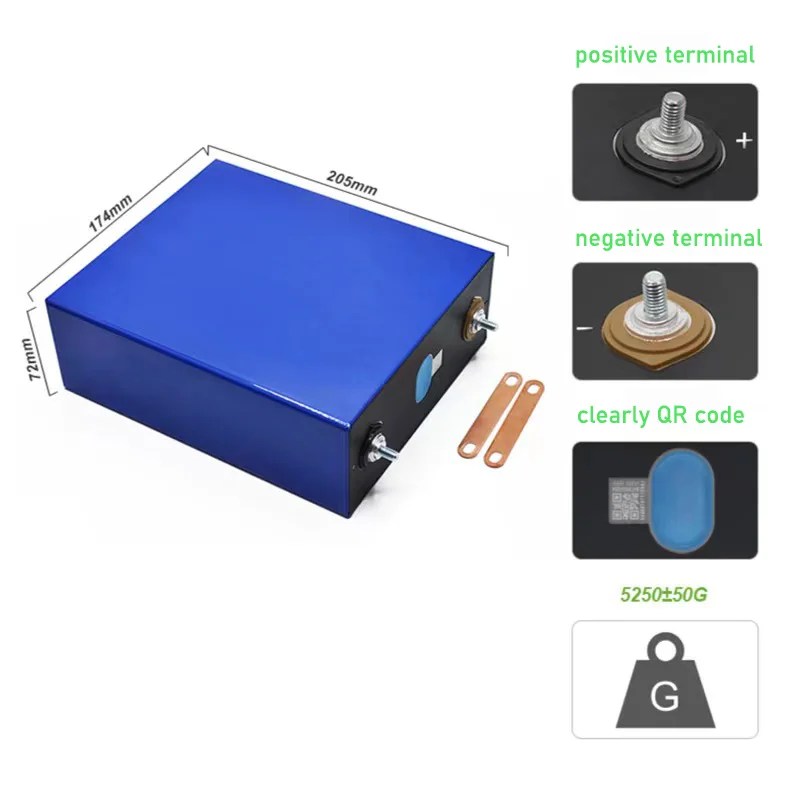 3 2 V 280Ah Bateria De с зарядным устройством перезаряжаемые electiricy хранения 5 лет гарантии солнечной энергии литий-ионного аккумулятора