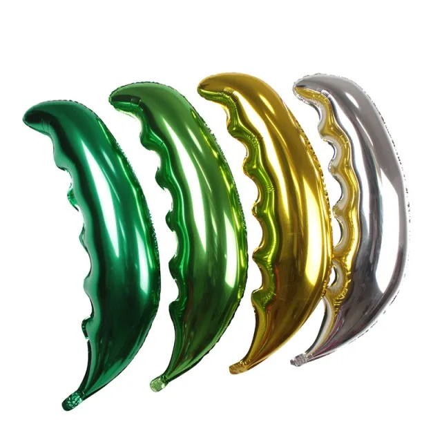 Coconut leaf aluminum foil balloon birthday party decorate cactus turtle leaf coconut tree modelling balloon wholesale