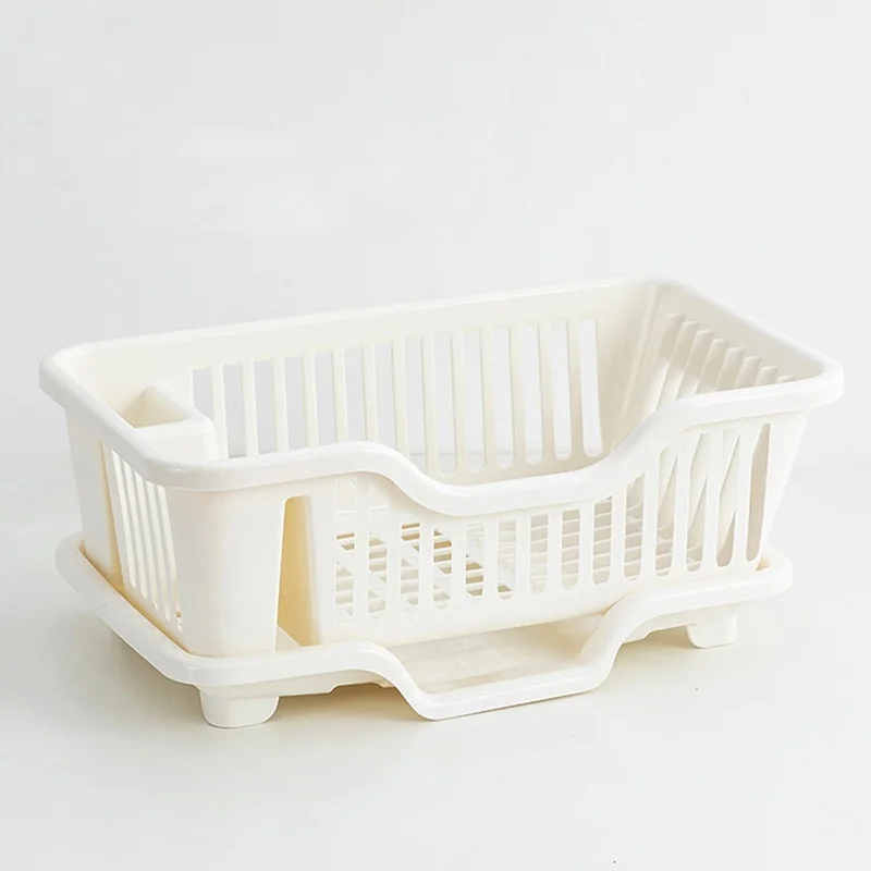 Plastic Kitchen Organizer Dish Drying Rack Sink Dish Rack Stand Plate Tableware Drain Basket Rack Holder