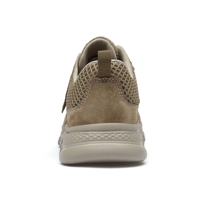 Wholesale New Outdoor With Mesh And Leather Upper Anti Slippery Climbing Hiking Shoes For Man