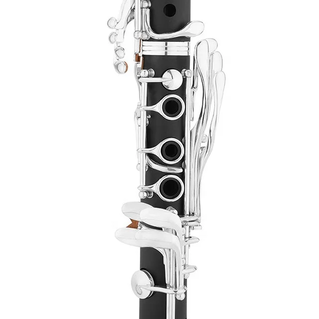 Seasound Factory OEM Cheap Bb 17 Keys Silver Keys Clarinet
