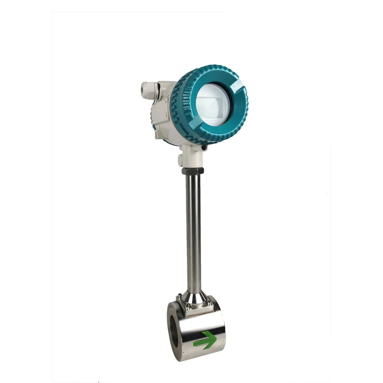 Good quality hot sale 316 stainless steel clamping type eddy current flowmeter cryogenic flow meter