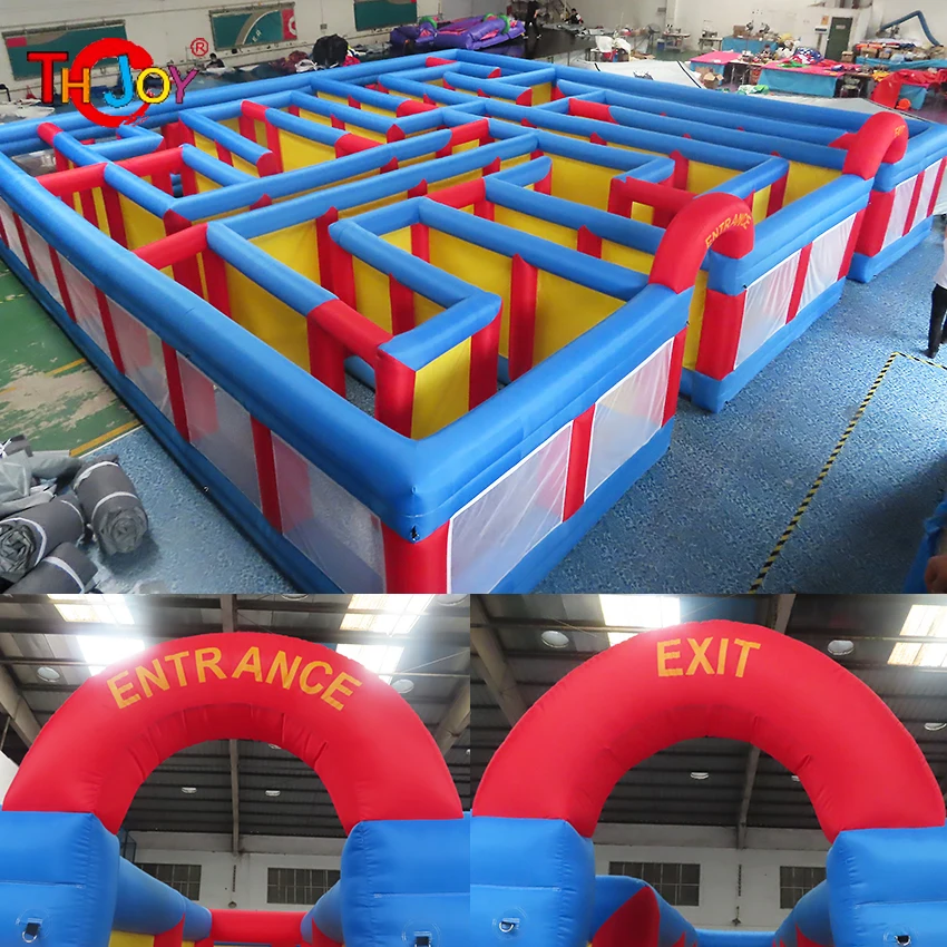 Exciting Inflatable Maze Game with Free Shipping Portable Laser Tag Arena Affordable Inflatable Laser Maze Sport Games on Sale