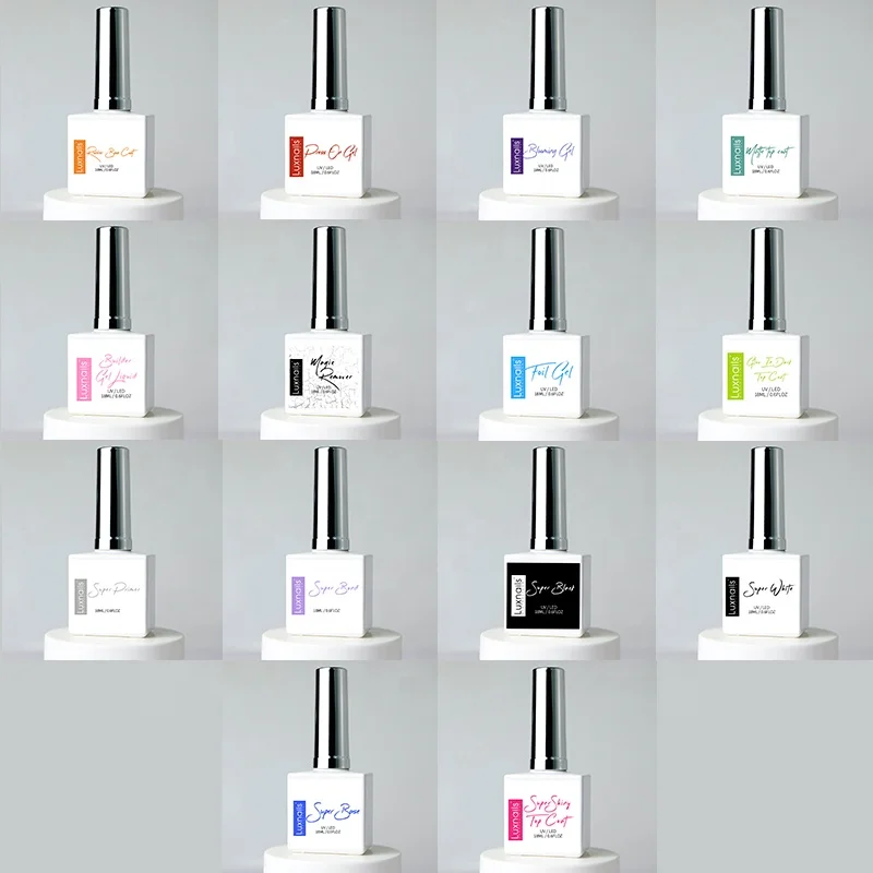 OEM brands private label original cosmetics acrylic mat finish uv led gel nail polish cover super velvet matte top coat no wipe