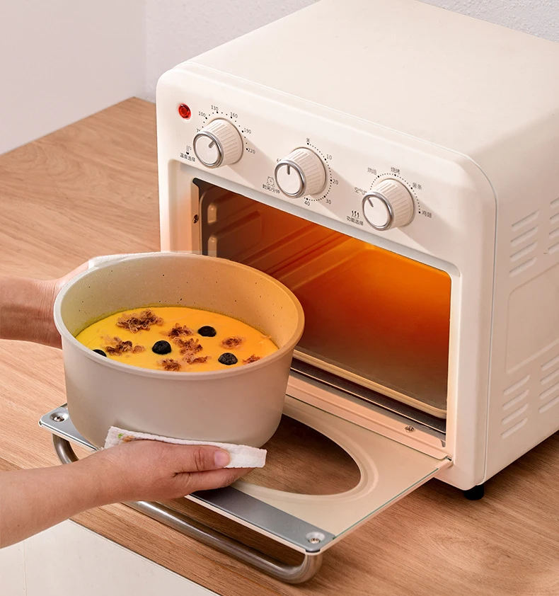 New product medical stone set pot detachable non-stick pot set composite pot bottom induction cooker microwave oven available