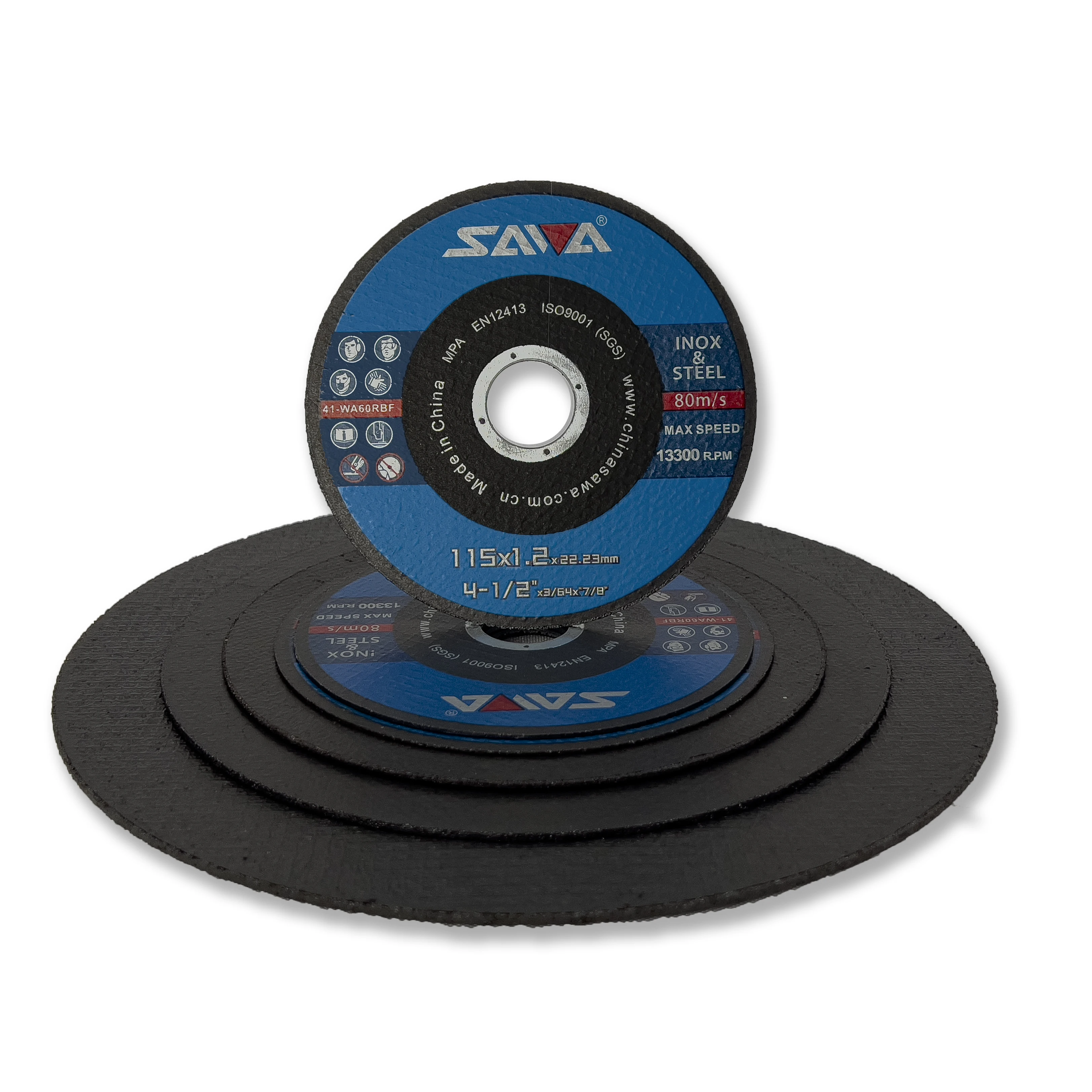 Multi Function 115x1.2x22.23mm 4.5 inch Cutting Wheel  Disc Metal Cutting For Polishing Steel